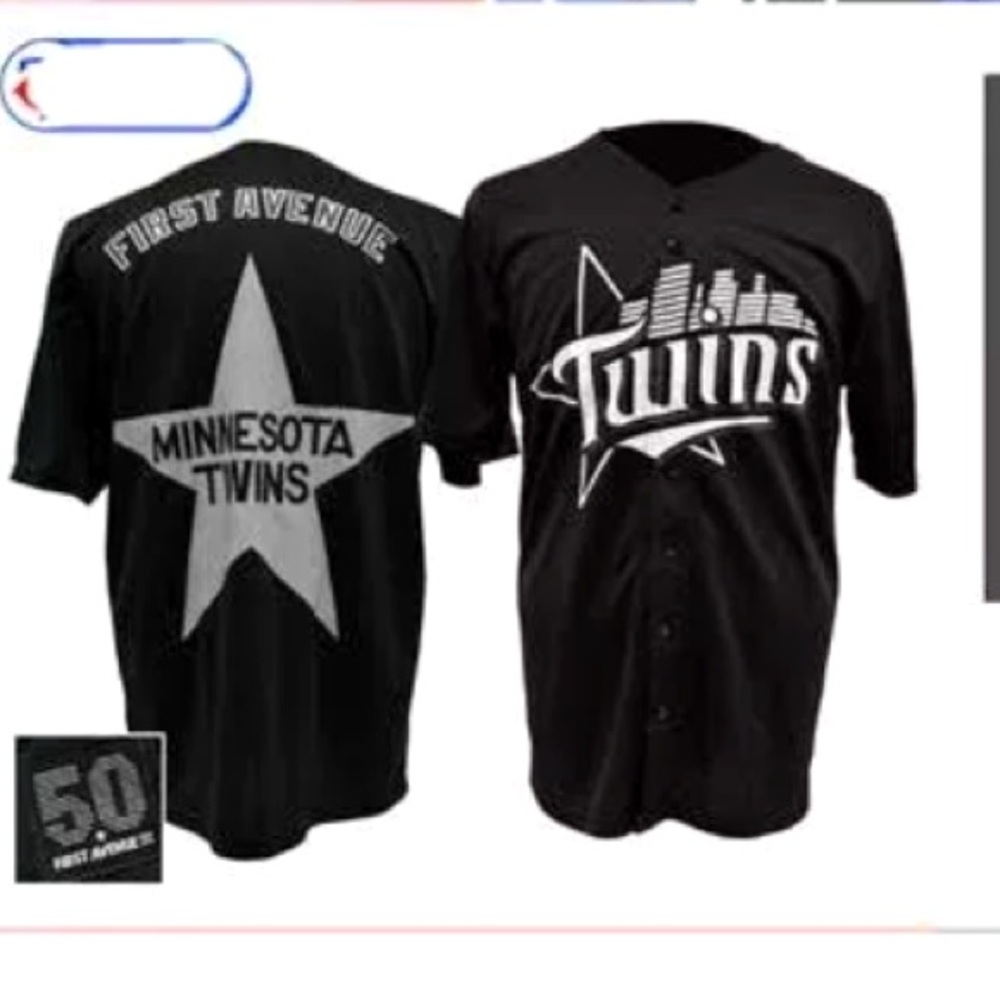 NWOT! MN Twins First Avenue 50th Anniversary Jersey Limited Edition!